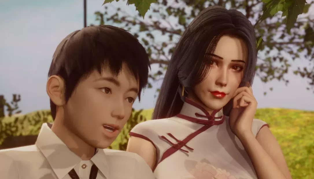 [3D漫画]与老妈的故事1-9御姐妈妈欲拒还迎母子乱伦[508MB]